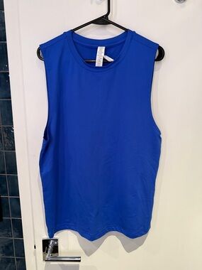 ALO Yoga Royal Blue Men's Performance Tank